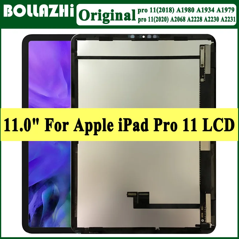 新品 iPad Pro 11 1st 2018 液晶パネル 画面交換タッチパネル 交換用LCDタッチスクリーンアセンブリ,11.0インチ,ipad pro 11
