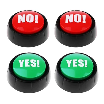 

4 Pieces Learning Resource Dome Shaped Sound Buttons Game Show Answer Buzzer