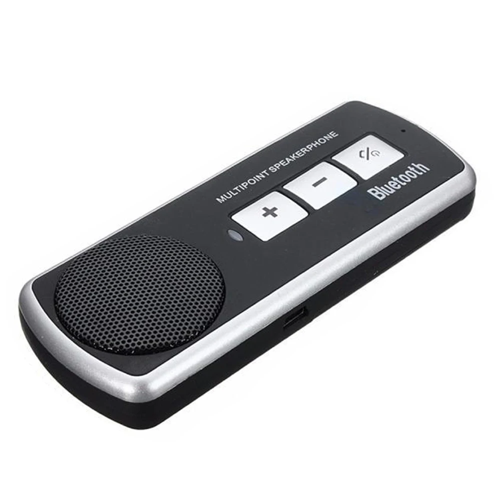 Автомобильный Универсальный Bluetooth громкой связи высокое качество солнцезащитный козырек клип крепление в автомобиле авто беспроводной динамик телефон manos libres bluetooth