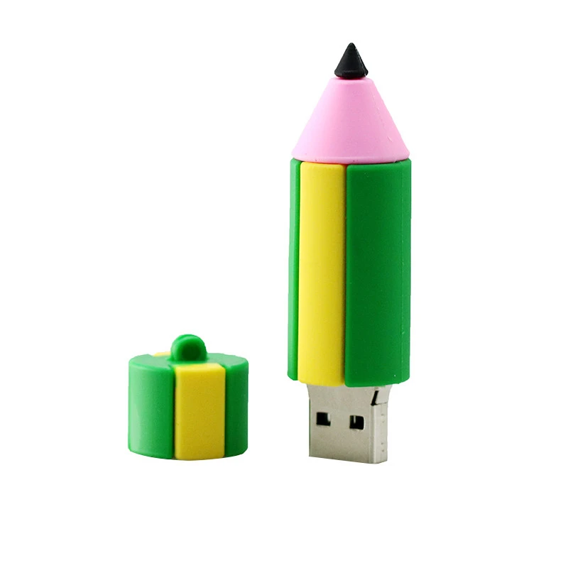 USB флеш-накопитель, канцелярские товары, креативные подарки, ручка-карандаш, флешка, мини u-диск, 16 ГБ, 8 ГБ, USB, 32 ГБ, 128, 256 ГБ, флешка, карта памяти
