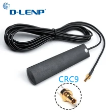 Dlenp 3g 4G LTE патч-антенна 3dbi wifi антенна 700-2600 МГц CRC9 штекер 2,5 м кабель для wifi Modemfor huawei маршрутизатор