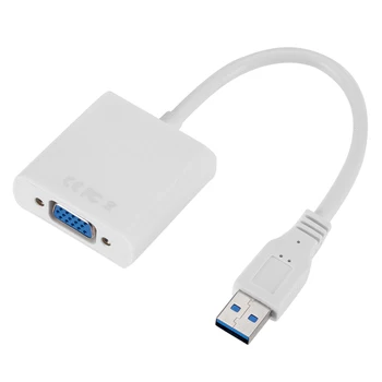 

USB 3.0 to VGA Video Display Adapter Multi-Display Converter Cable for Laptop PC HD Connector Extension Adapter
