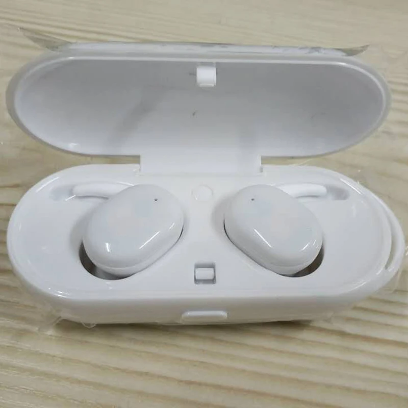 Черный KAPCICE TWS 5,0 Bluetooth наушники 3D стерео беспроводные наушники с двойным микрофоном - Цвет: Черный