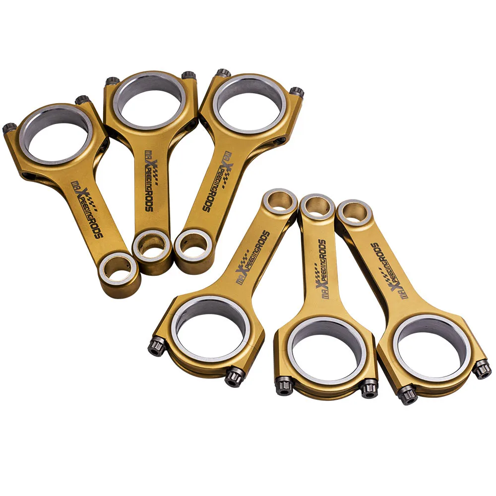 4340 H-Beam Pleuel Bielle Per Bmw 3Er E46 1998-2007 325Ci 328Ci 330Ci Per 328I 528I E36 E46 M52B28 135 Millimetri Biella Bielle