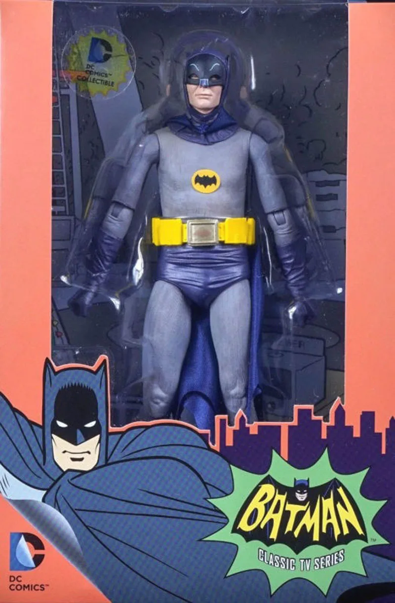 18 см DC cartoon Alliance of injustice Neca Бэтмен против Супермена Джокер Коллекционная Фигурка модель игрушки - Цвет: C with box