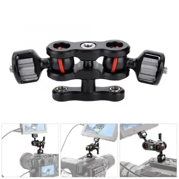 

1/4 '' Double-Head Multifunction Camera Magic Arm Camera Adapter Camera Adapter for DSLR Camera Monitor / DV