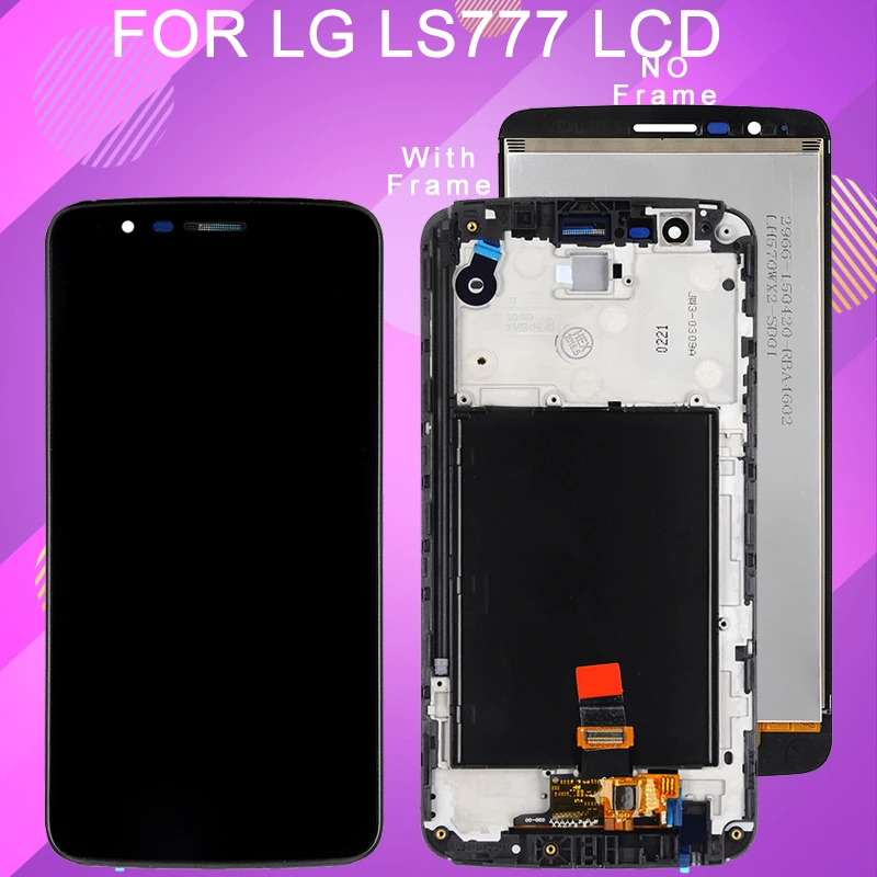 Catteny 1 шт. для LG LS777 lcd с кодирующий преобразователь сенсорного экрана в сборе стилус 3 дисплей M400 K10 Pro lcd с рамкой