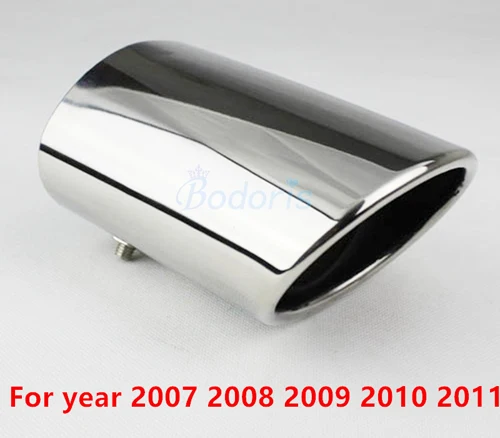 Для Honda CRV CR-V 2007 2008 2009 2010 2011 2012-#304 глушитель из нержавеющей стали наконечник конец трубы Аксессуары для стайлинга автомобилей - Цвет: Year 2007-2011