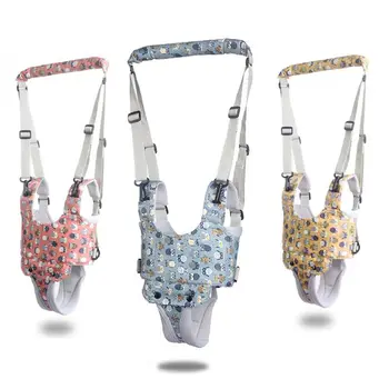 

Cartoon Print Baby Walker Harness Owl Pattern Handheld Adjustable Toddler Walking Helper Belt Safety Assistant Leash