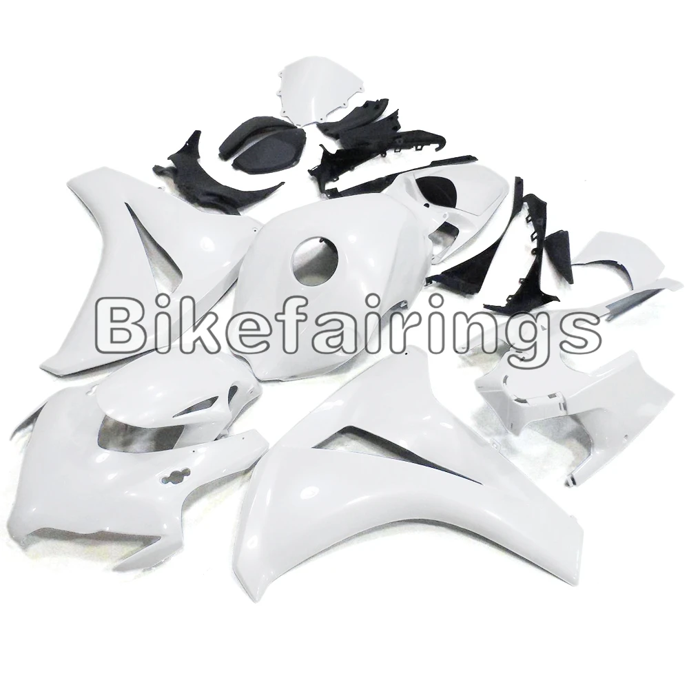 Полный белый комплект кузова подходит для Honda CBR1000RR 2008 2009 2010 2011 мотоцикла крышки