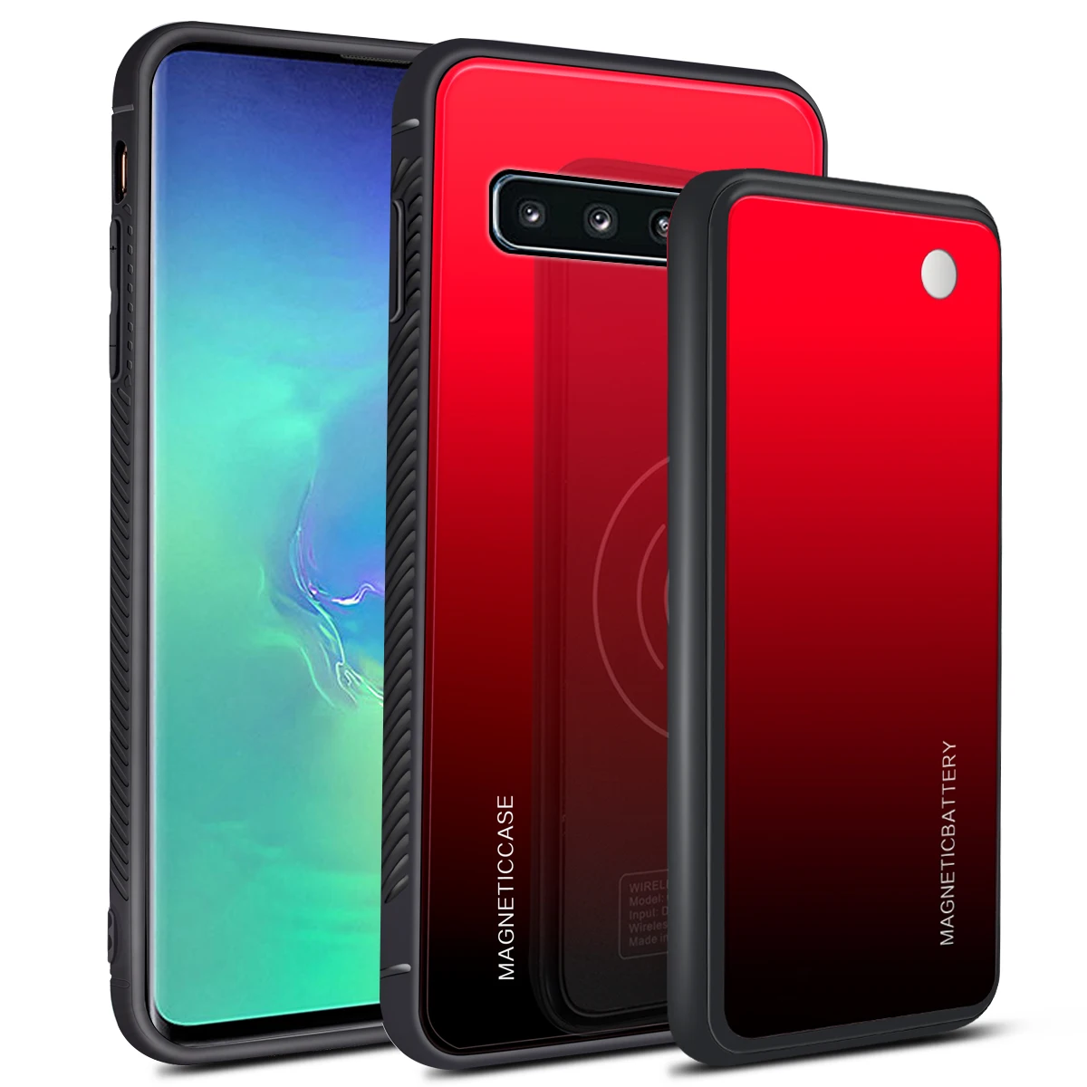 Для samsung Galaxy S10/S9/S10e/S10/Note 10/S8 S9 S10 Note 10 Plus чехол с 5000 мАч беспроводным зарядным устройством - Цвет: Galaxy S10 Plus