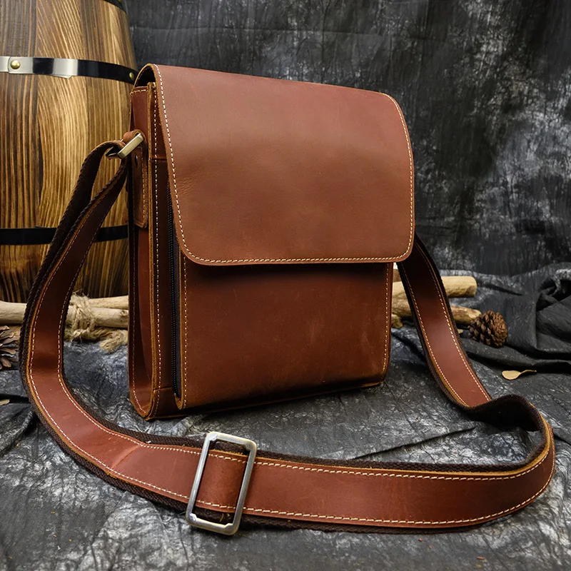 Leather Shoulder Bag Lorne Brown