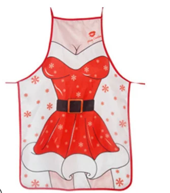 Christmas Decorations for Home 1Pcs Santa Claus Christmas Apron Xmas Decor New Year Christmas Gift 50cm X 70cm - Цвет: 6