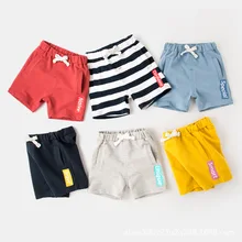 Специальное предложение, 6 упакованных в форме баров] г. Новые стильные детские хлопковые шорты детская модная одежда в Корейском стиле