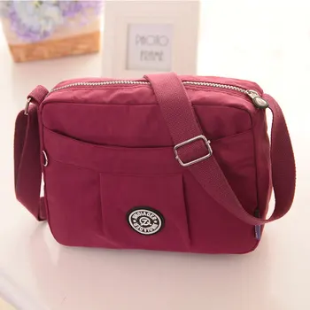 

Hot sale Cute Small Handbags Waterproof Nylon Women Messenger Bags Famous Brand Travel Beach Crossbody bags Day Clutch Female