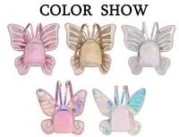 Fun Butterfly Laser Women Backpack Fashion Angel Wings Daypack Shoulder Bag Mini Travel Backpack Reflective Student Bag 2021 2