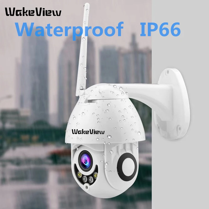 WakeView мини Высокоскоростная купольная камера IP 1080P 4X оптический зум 2MP уличная Водонепроницаемая CCTV видеонаблюдение HD IR ночное видение