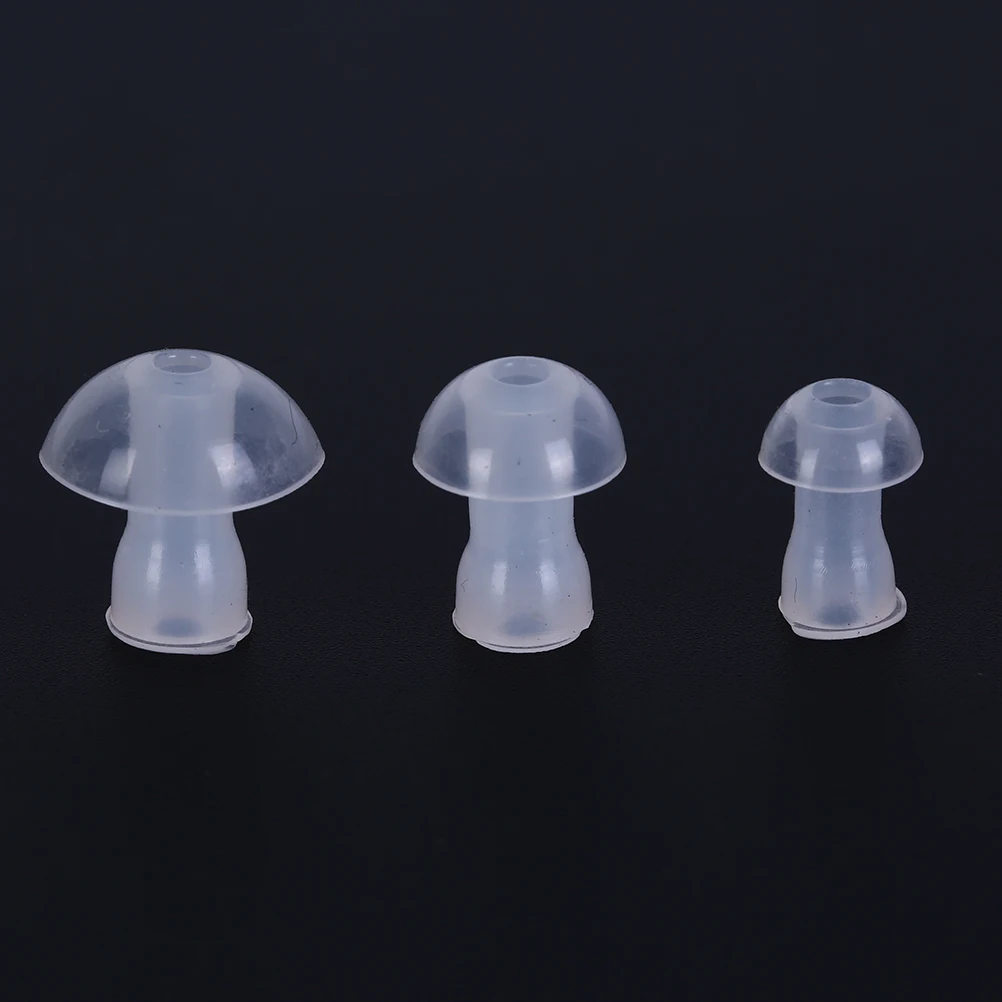 1set Hearing Aid Earplug Ear Plugs Eartips Domes with Sound Tube Tubes + Domes (L M S) Size Hearing Aids Accessories 3