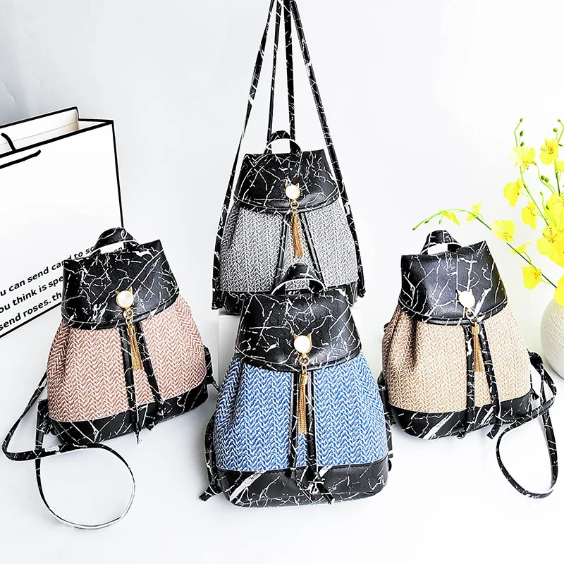 2021 New Fashion All-Matching Ins Backpack Korean Small Handmade Bag Wholesale | Багаж и сумки