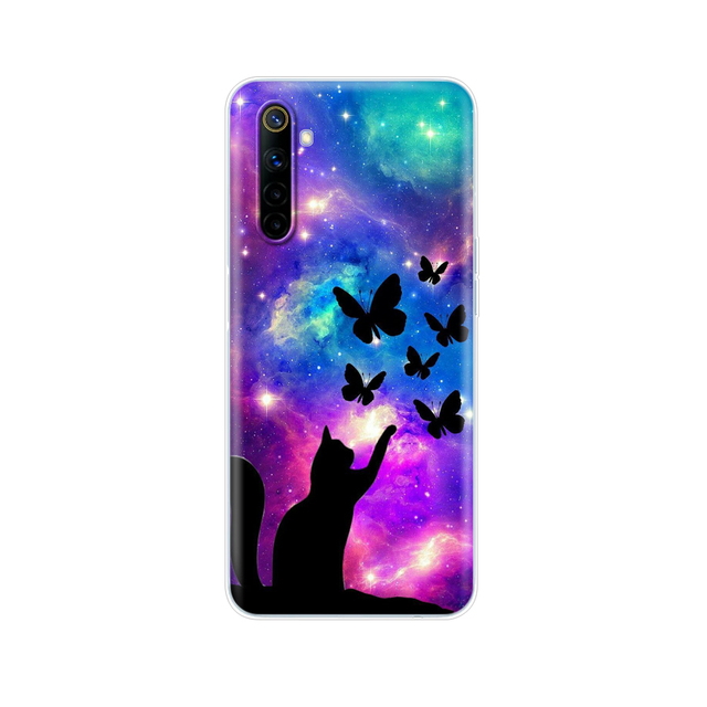 Realme 6 Case Realme 6 Pro Cases Realme 6s bag Silicon Soft TPU Back Phone Cover For OPPO Realme6 6Pro Realme6Pro Case Shell