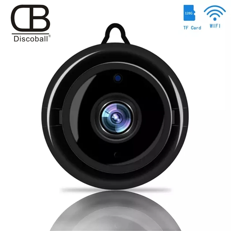

Mini Wireless WIFI IP Camera Home Security Infrared Night Vision Surveillance Camera SD Card Cloud Storage CCTV Baby Monitor