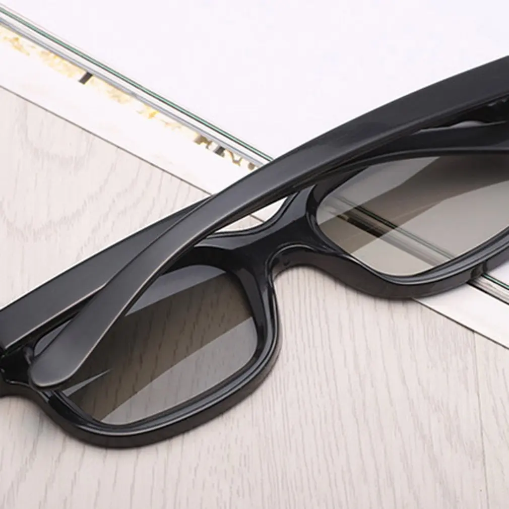 Universal Passive Circular 3D Polarized Movie Glasses Unisex ABS Frame Stereo Not Flash For 3D TV Cinemas Universal Passive Circular 3D Polarized Movie Glasses Unisex ABS Frame Stereo Not Flash For 3D TV Cinemas