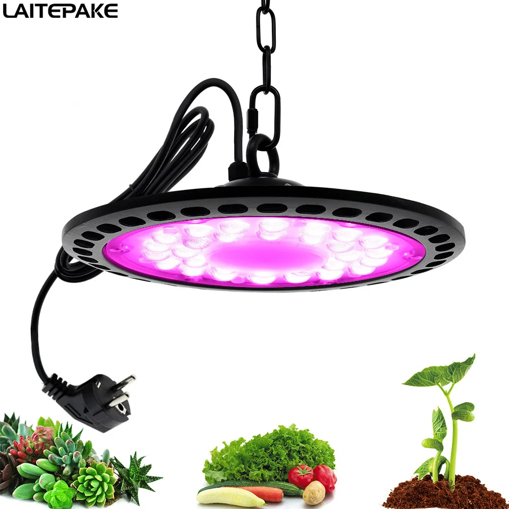 100W 150W 200W UFO Led Grow Light Full spectrum Round Grow Light For Indoor Grow Tent Hydroponics Plant