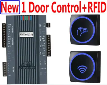 

2020 Newest One Door Access controller panel box with TCP/IP Network hub router Webserver interface+RFID Card ID card reader kit