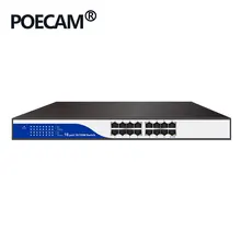 Инжектор POE injuctor 16 порта пассивный переключатель 24V 150W блок питания для Nanostation Mikrotik CPE точка доступа ретранслятор переключатели WiFi