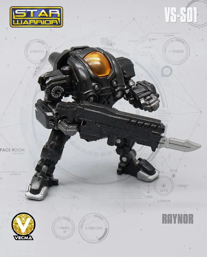 Игрушка-трансформер Jingang MFT Lost Planet Da09 power service Vs-s01 космический морской Ranger Commander