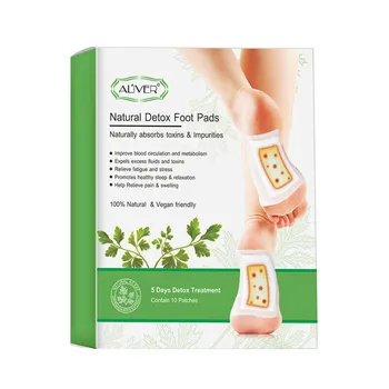 

10Pcs Foot Patch Natural Detox Detoxification Swelling Sleep Slimming Multifunctional Foot Pad
