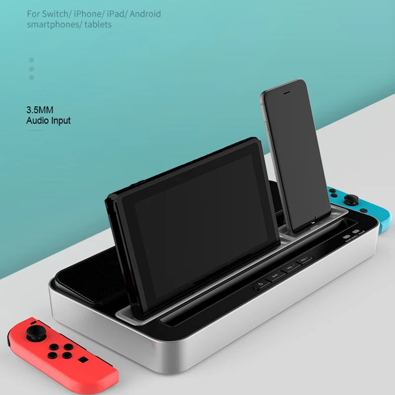 FFYY-Ipega Pg-9119 Зарядная база для-nintendo Switch многофункциональная зарядная розетка с функцией аудио динамика