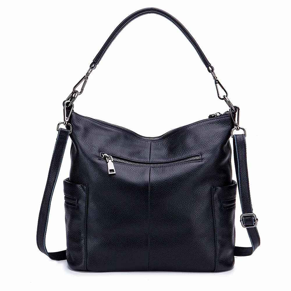 

European And American Minimalist Style Big Bag Women's 2019 WOMEN'S Leather Bags Shoulder Bag Soft Leather Mom Shoulder Bag Larg