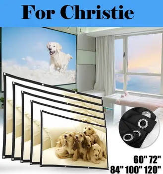 

Portable HD 4:3 Foldable Fiber Canvas Projection Screen for Christie DWU700-GS DWU850-GS DWU951-Q DWX555-GS DWX851-Q