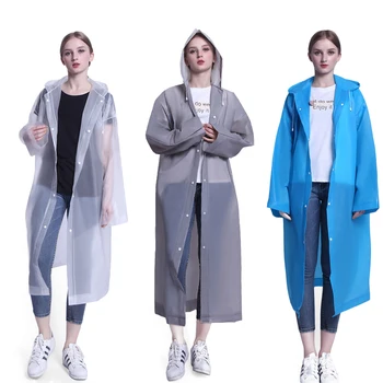 

Special Period Women Man Raincoat Thickened Waterproof Rain Poncho Coat Adult Clear Transparent Camping Hoodie Rainwear Suit