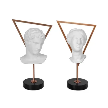 

Nordic Luxurious Creative Portrait Figure Sculpture Arrangement Home Modern Office TV Cabinet Living Room Art Home Decor A1881