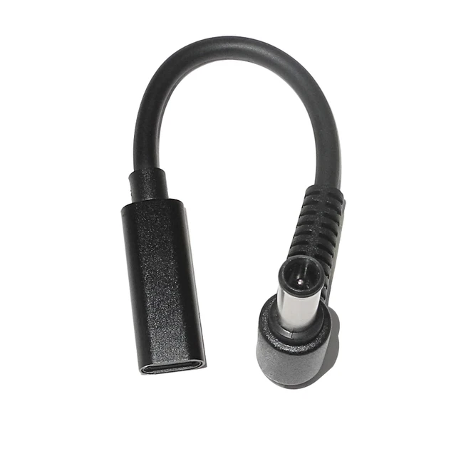 DC 전원 잭 커넥터 노트북 충전기 케이블 코드 USB C타입 소니 비아오 LG 어댑터 호환 Geris Power