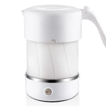 

Electric Travel Kettle Silicone Chaleira Portable Collapsible Foldable Kettle Water Boiler Home Electrical Appliances 110V-240V