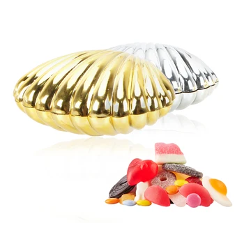 

Gifts Wedding Decoration Mariage Gift Storage Box Wedding Favors Candy Box Shell Shape Baby Shower Gift Home Storage