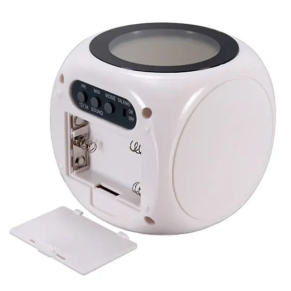 Multifunction LCD Talking Projection Alarm Clock Time & Temp Display