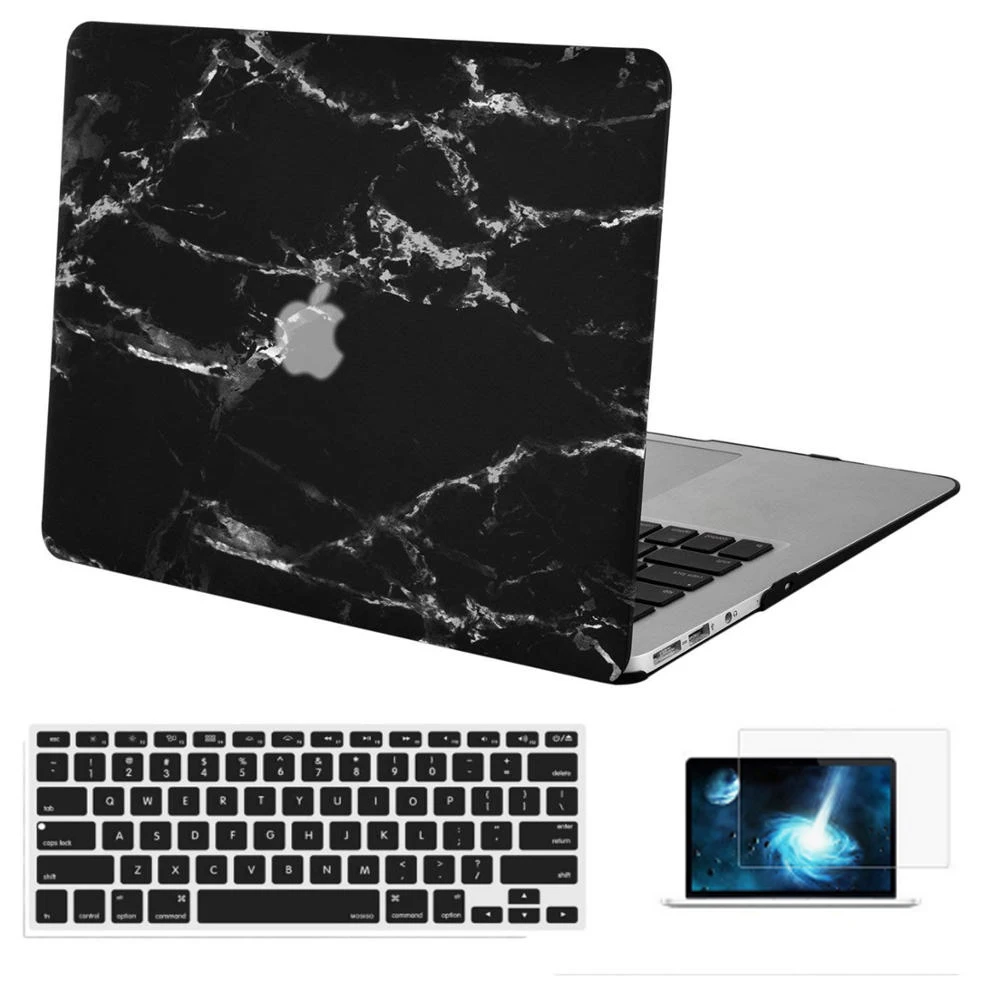 Жесткий защитный чехол MOSISO для Macbook Air 13 Pro 13 15 retina чехол для ноутбука+ чехол для клавиатуры - Цвет: Marble04