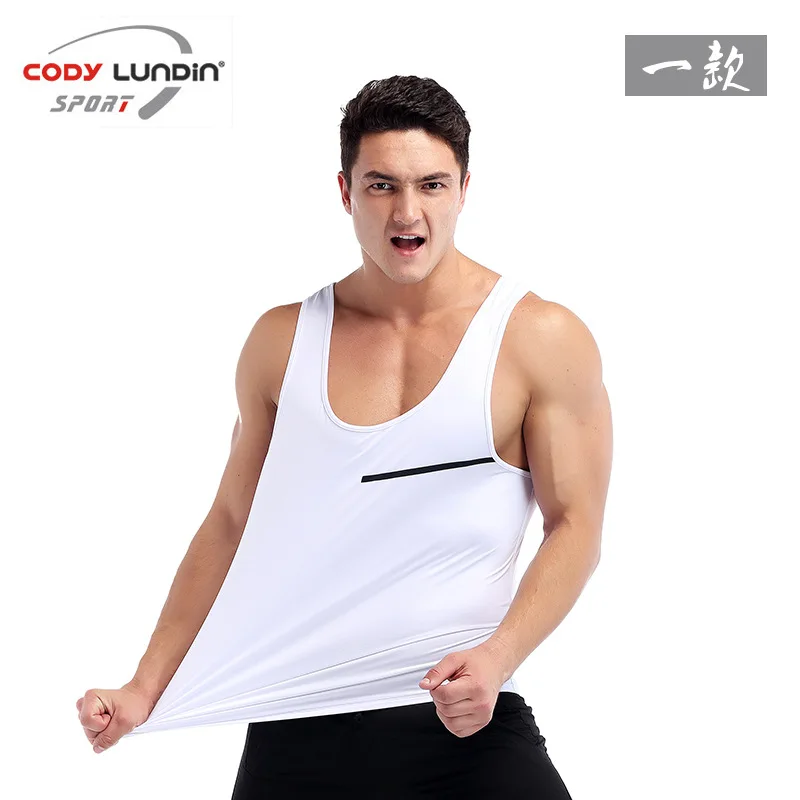 Белый баскетбольный жилет футболка мужская облегающая быстросохнущая Спортивная майка без рукавов для бега тренировочный жилет