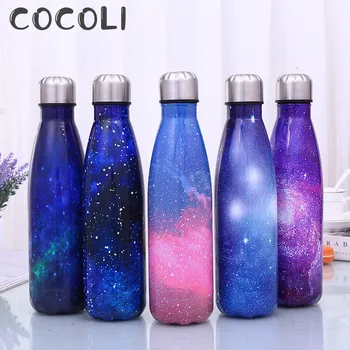 

Thermos Stainless Steel Vacuum Flasks Hydro Flask Garrafa Termica Thermo Bottle Starry Tumbler Coffee Mug Tea Cup Travel Gifts