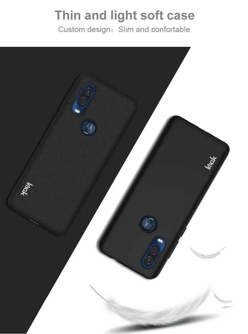 IMAK для Motorola Moto P50 чехол Ковбой тонкий и легкий мягкий чехол для Motorola Moto One Vision