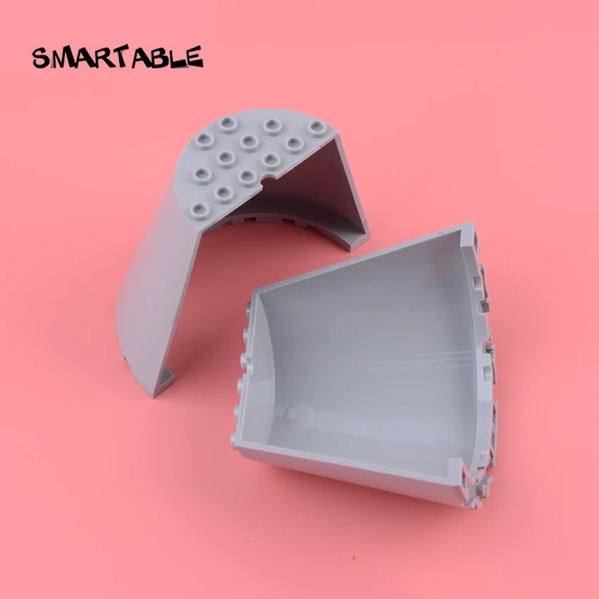 

Smartable Wall Half Cone 5x10x6 Building Blocks MOC Parts Toys For Kids Compatible Major Brands 29096 2pcs/lot