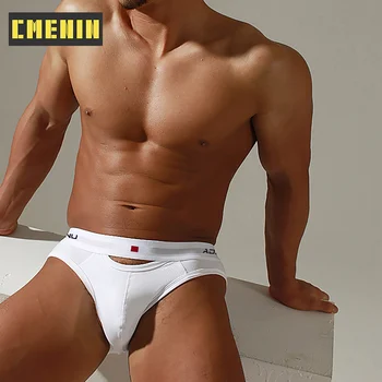 

Ins Style Soft Sexy Gay Men Underwear Bikini Men Briefs Solid Comfortable Mens Briefs Underwear Shorts Men's Underwear AD7501