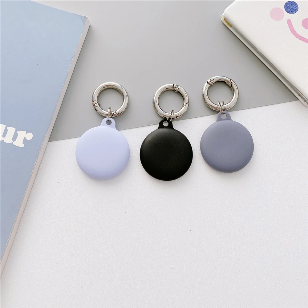 Apple Airtags ̽ ü Ǹ ȣ  ƮĿ ׼ Anti-scratch Sleeve Keychain Air tag Sleeve