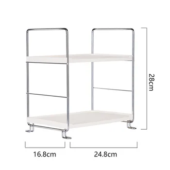 

Bathroom Kitchen Storage Rack Multi Functional Iron Holder Container 3D Design