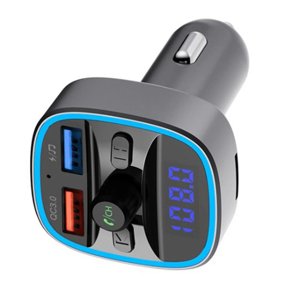 Автомобильный MP3-плеер Bluetooth Handsfree USB зарядное устройство fm-передатчик радио адаптер автомобильный carros интерьер бутик горячий