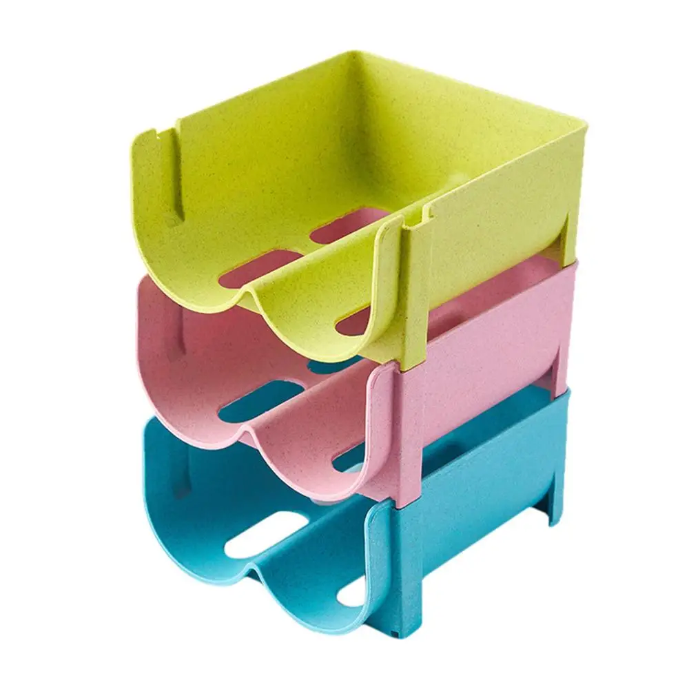 

Refrigerator Storage Basket Box Home Kitchen Can Beverage Organizer Tool